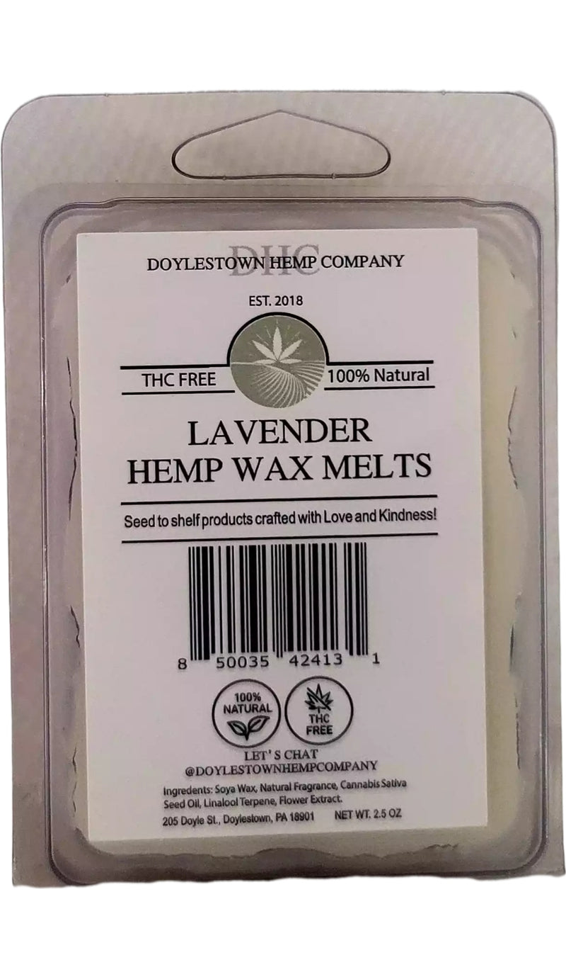 Hemp Infused Wax Melts Lavender