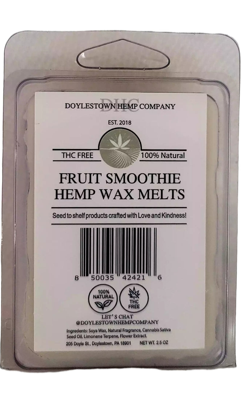 Hemp Infused Wax Melts Fruit Smoothie