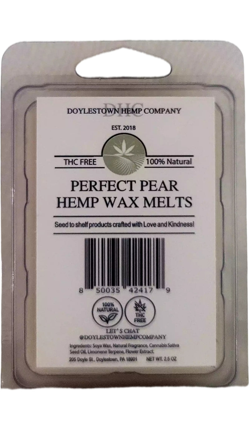 Hemp Infused Wax Melts Perfect Pear