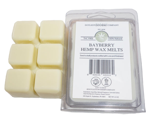 Hemp Infused Wax Melts Bayberry