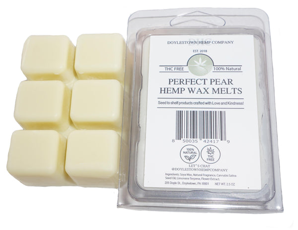Hemp Infused Wax Melts Perfect Pear